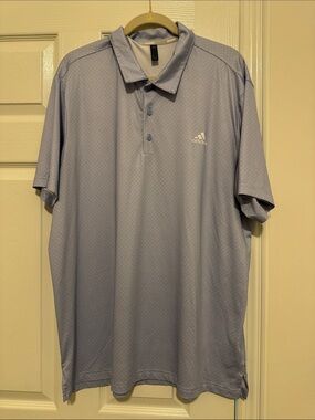 adidas Light Blue Men’s Golf Polo